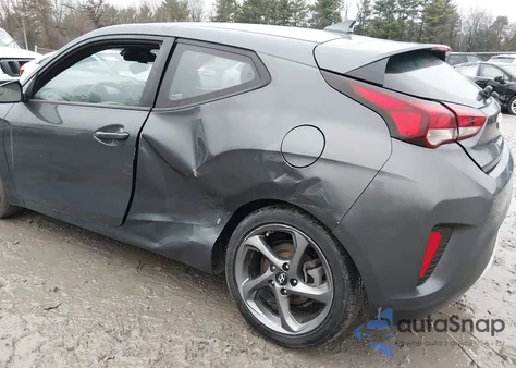 2020 Hyundai Veloster 2.0 z USA, uszkodzony, nr VIN KMHTG6AF4LU023675